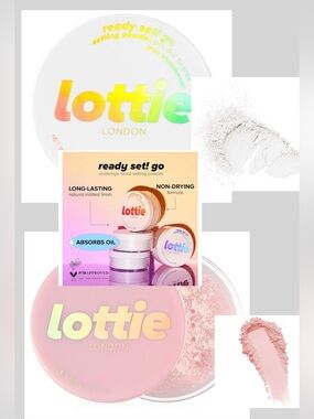 CHOOSE 1 Lottie London Ready Set! Go Setting Powder
